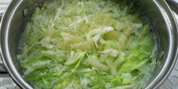 постный летний борщ без мяса