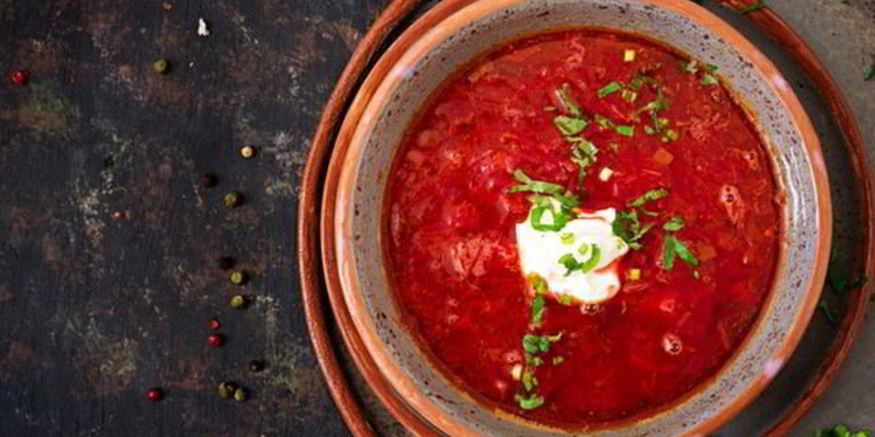 Рецепт традиционного холодного борща