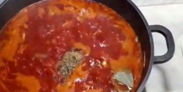 украинский борщ с грибами