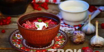 украинский борщ