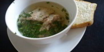 бульон из свинины