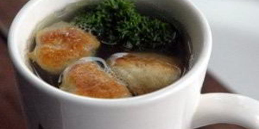 Рецепт бульона куриного с клецками а la solferino