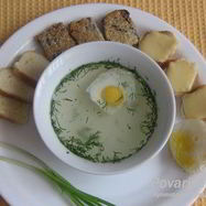 Рецепт Бульона с гренками