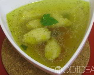 Бульон с грибами