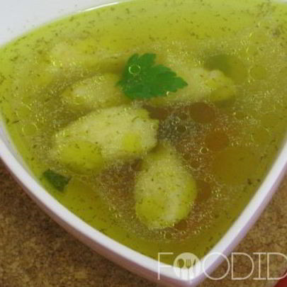 Бульон с грибами