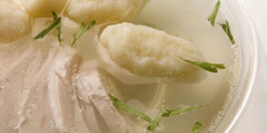 Рецепт бульона с клецками
