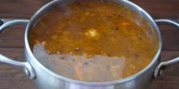 диетический суп на курином бульоне