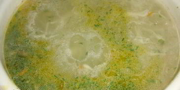 домашняя лапша на курином бульоне