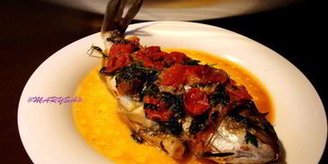 дорада в сумасшедшем бульоне