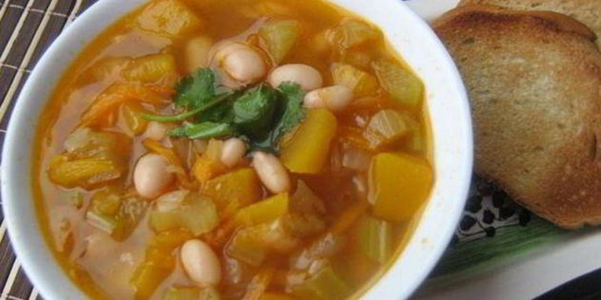 Рецепт фасолевого супа ны куринома бульоне