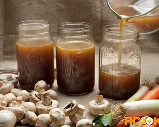 Классический грибной бульон