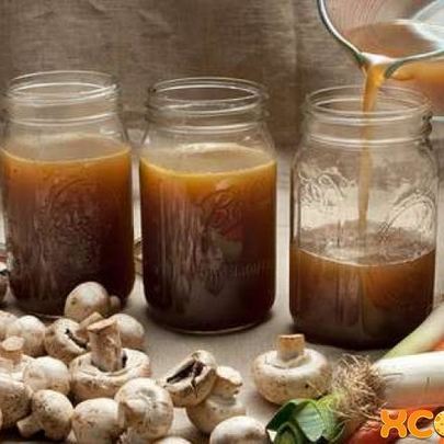 Классический грибной бульон