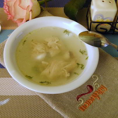 Куриный бульон в мультиварке