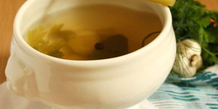 Рецепт овощного бульона