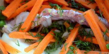 овощной крем-суп на курином бульоне