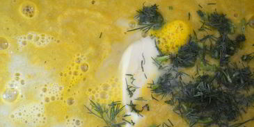 овощной крем-суп на курином бульоне