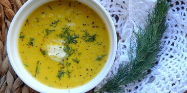 овощной крем-суп на курином бульоне