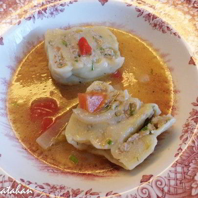 Пельменьчики в бульоне