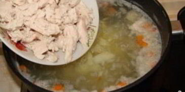 щавель на курином бульоне