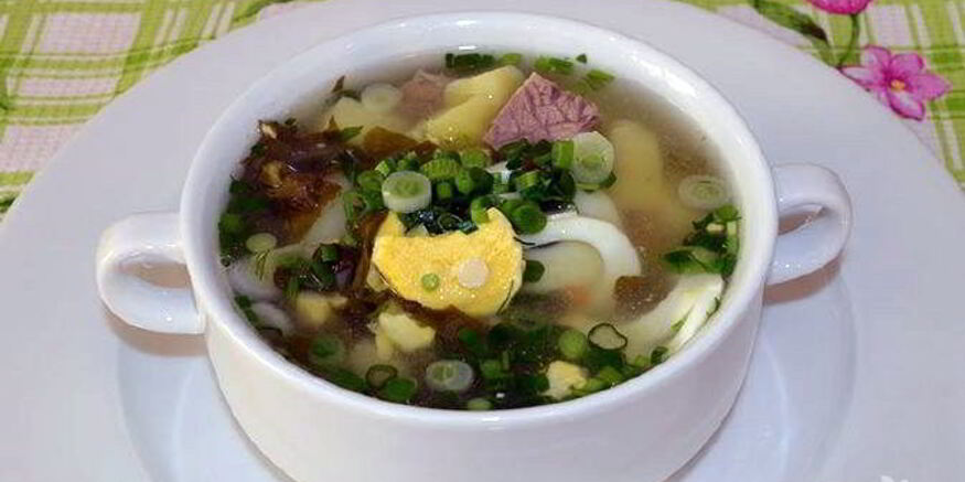 Рецепт щавелевого супа на мясном бульоне