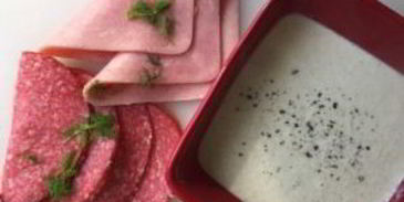 суп грибной на курином бульоне