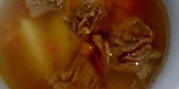 суп летний на бульоне