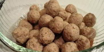 суп с фрикадельками на курином бульоне