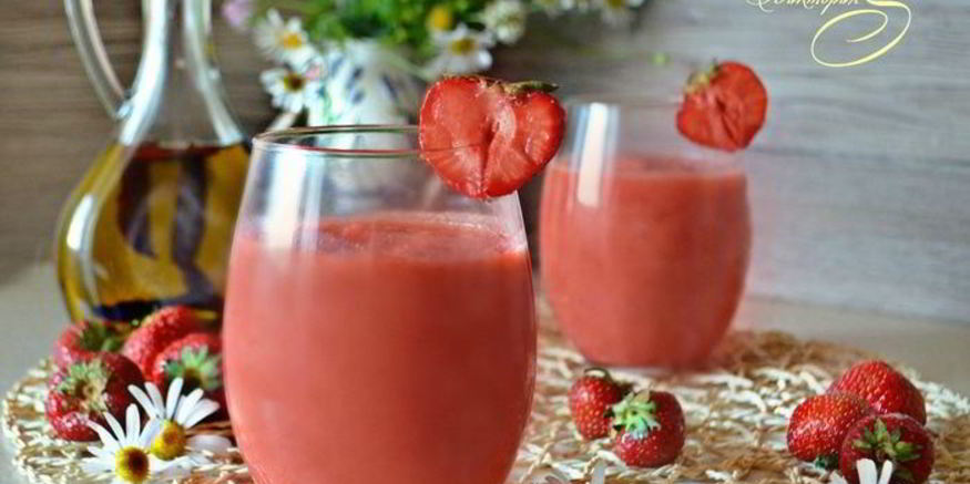 Рецепт гаспачо с клубникой