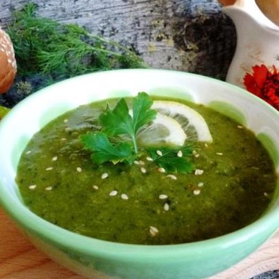 Зеленый гаспачо