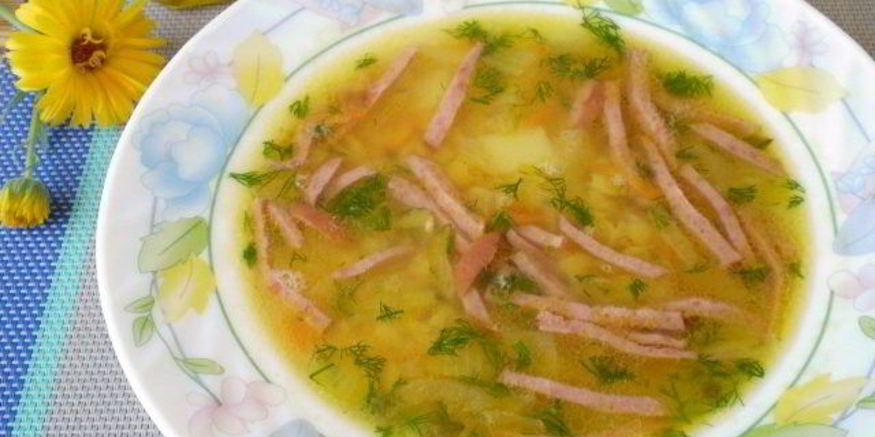 Рецепт горохового супа беза мясов