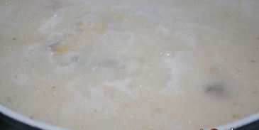 гороховый суп на баранине с кабачком и сарделькой