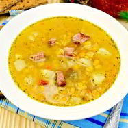 Рецепт Горохового супа с беконом