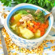 Рецепт Горохового супа с говядиной