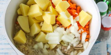 гороховый суп с говядиной