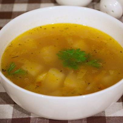 Гороховый суп с картошкой