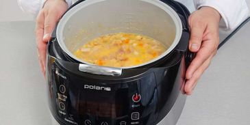 гороховый суп с копченой курицей в мультиварке