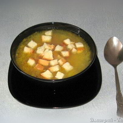 Гороховый суп с копченостями