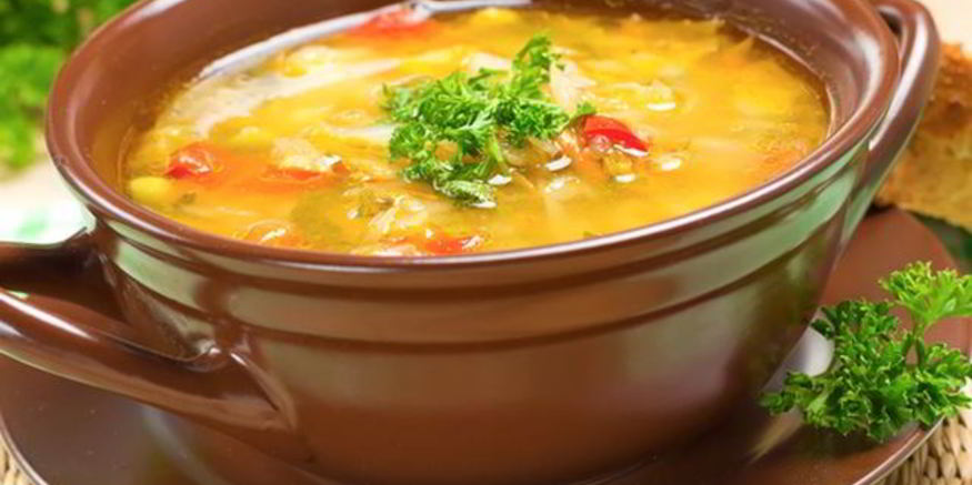 Рецепт горохового супа с тыквой