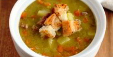 гороховый суп со свининой