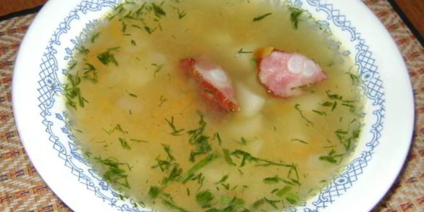 Рецепт горохового супа в скороварке