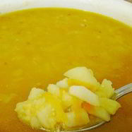 Рецепт Постного горохового супа без копченостей