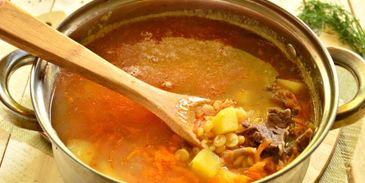 суп гороховый с говядиной