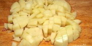 суп гороховый с сухариками