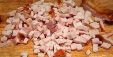 суп гороховый с сухариками