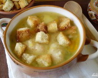 Вегетарианский гороховый суп в мультиварке