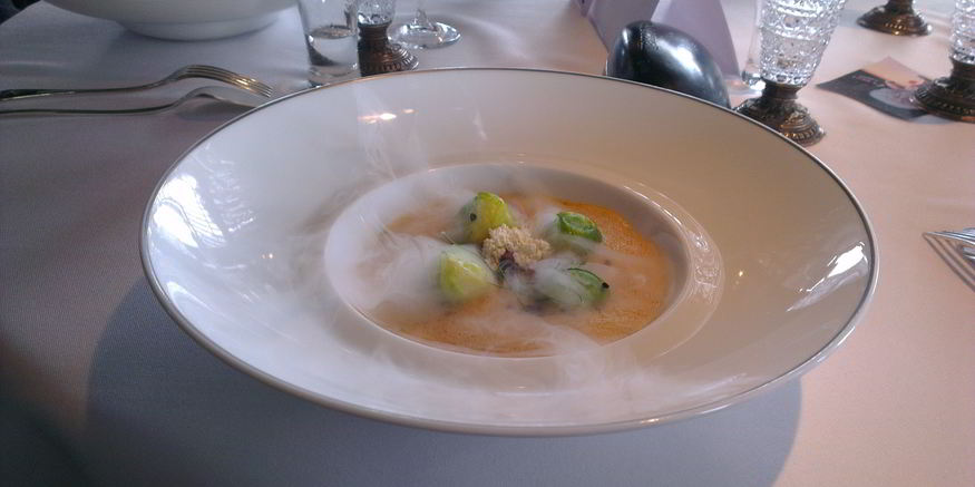 Рецепт апельсинова-морковного холодный суп