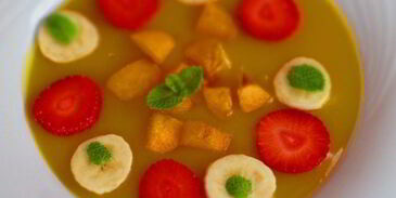 фруктово-ягодный холодный суп