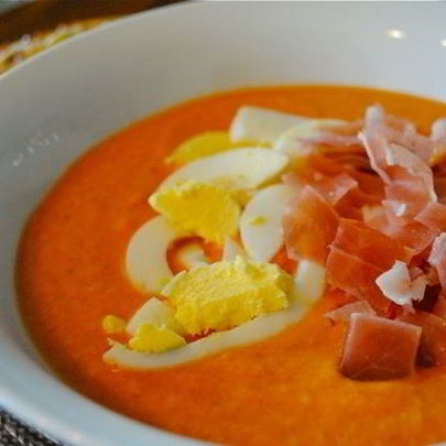 Испанский холодный суп Сальморехо