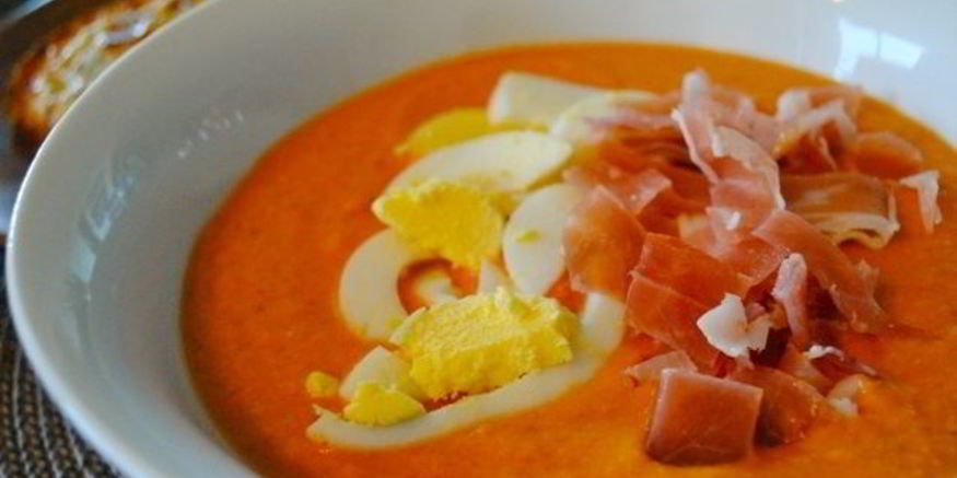 Рецепт испанского холодного супа сальморехо