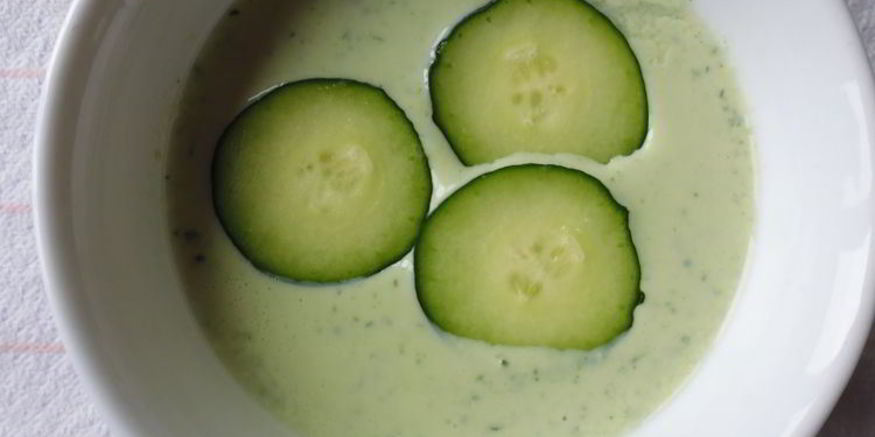 Рецепт холодника из огурцов